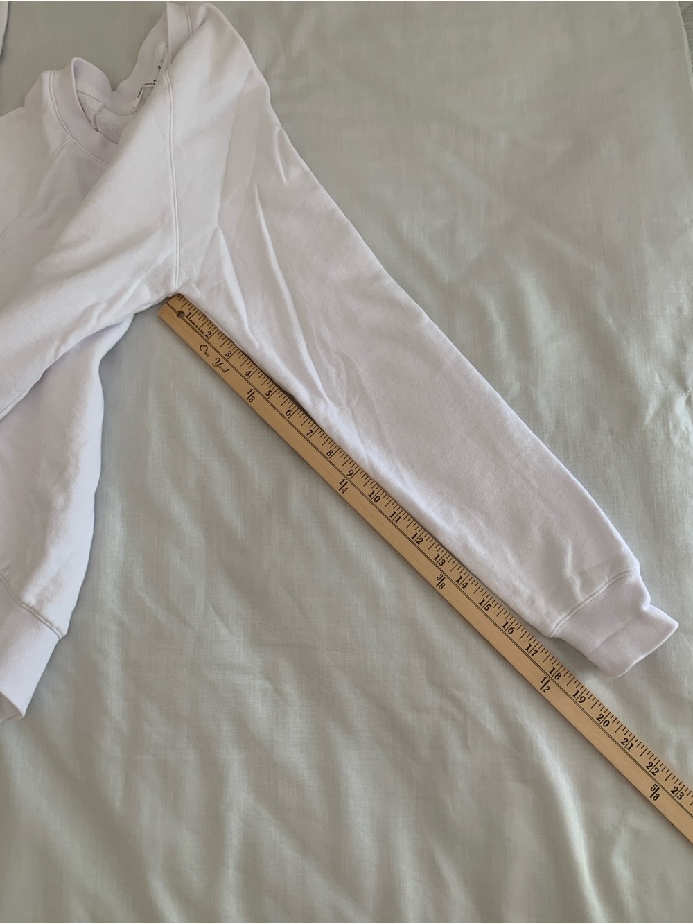 The Upside White Saturn Arrow Sweater Crewneck Sweatshirt XXS US 2 EUC - Picture 7 of 9